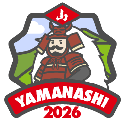 やまなし2026「山」バッジ